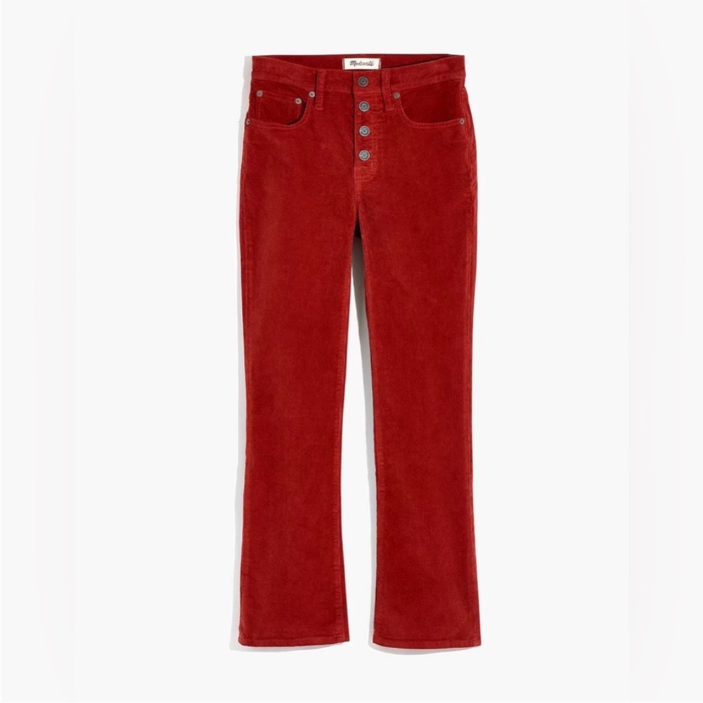 Madewell Demi-Boot Jeans in Corduroy